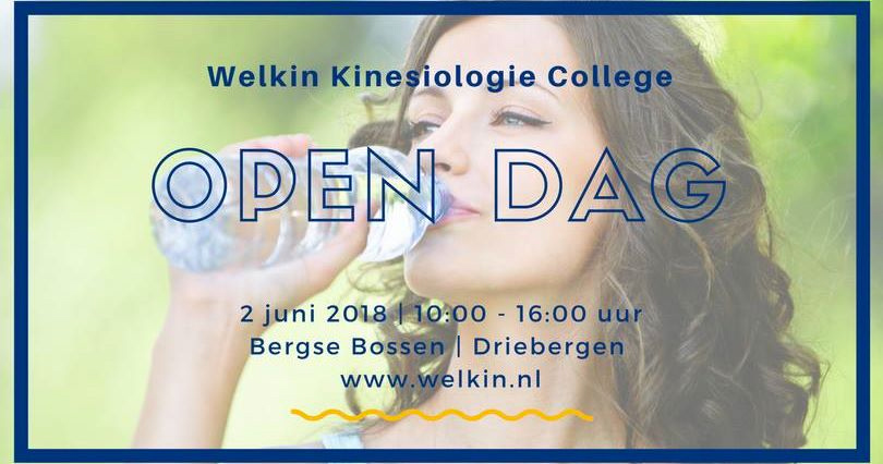 2 Juni 2018: Open Dag Welkin Psychosomatisch Kinesioloog
